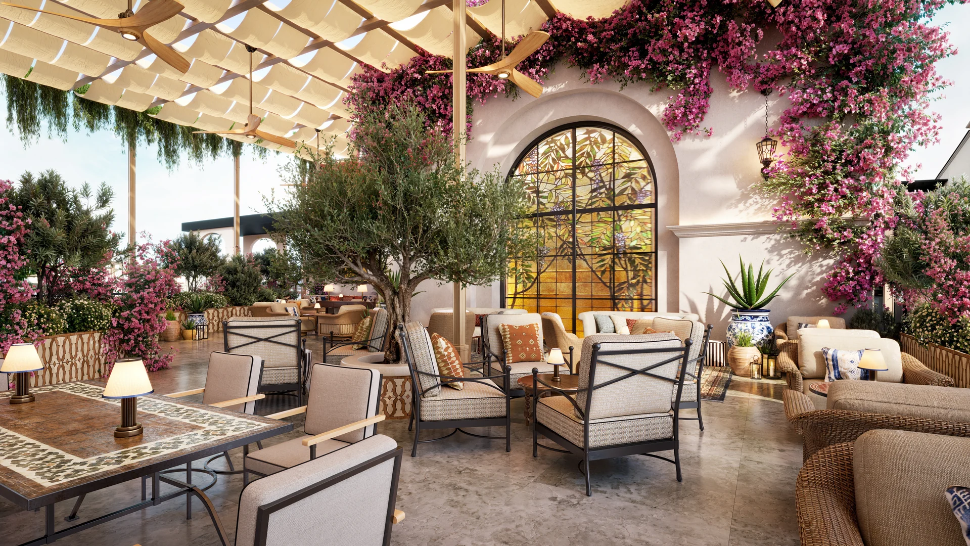 Supplied visual reference of a premium outdoor hospitality space.