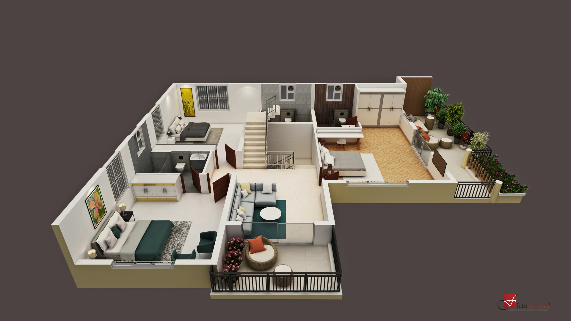3d 2d Floorplan