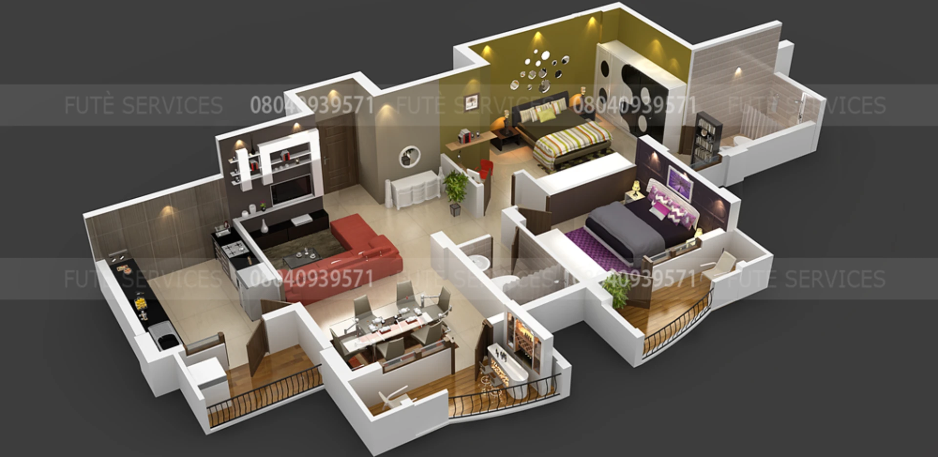 3d 2d Floorplan